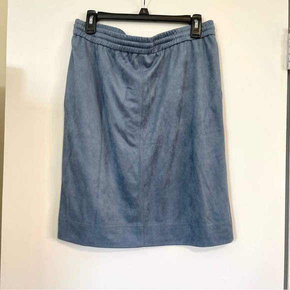 Jones New York Stretch Suede Drawstring Skirt NWT - Picture 2 of 4